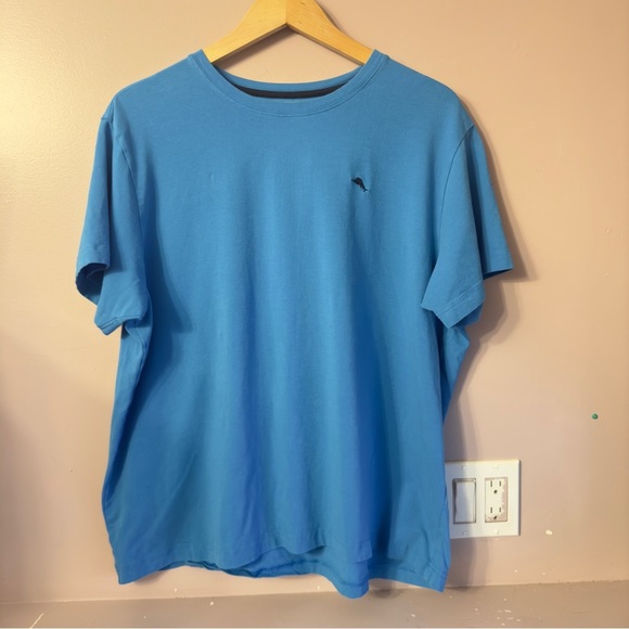 Tommy Bahama Blue T-Shirt - Picture 1 of 5